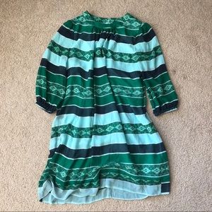 New York & Company Eva Mendes Printed Shift Dress